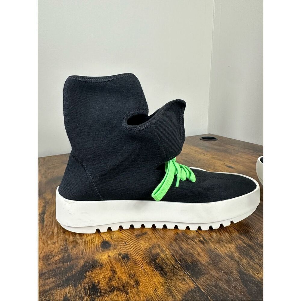 Off White Virgil Abloh Moto Wrap Neoprene High Top Sneakers Women Sz 38/8 US AUT - Picture 13 of 15